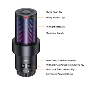 میکروفون گیمینگ کامیکا مدل EJOY UNI PRO D